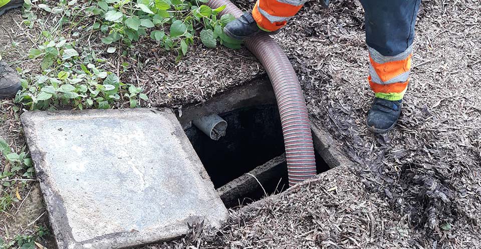 Regenwaterput reinigen
